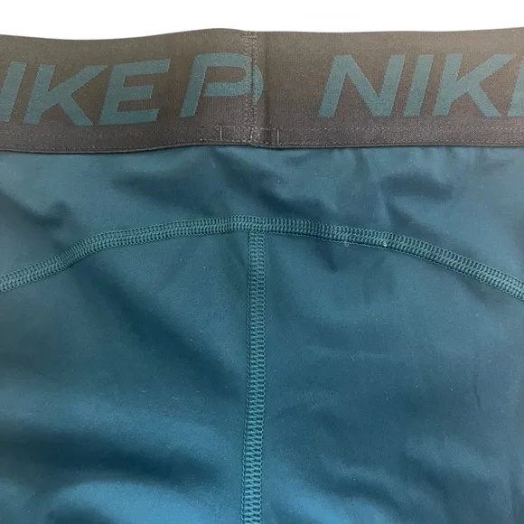 NWOT Nike Pro Dri Fit 3” Athletic Running shorts navy blue orange small - Picture 9 of 15